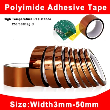 Nastro adesivo isolante adesivo in poliimmide Kapton da 3-50 mm WAZптоновы© Сuzeтч Nastro termico per la protezione delle schede 1
