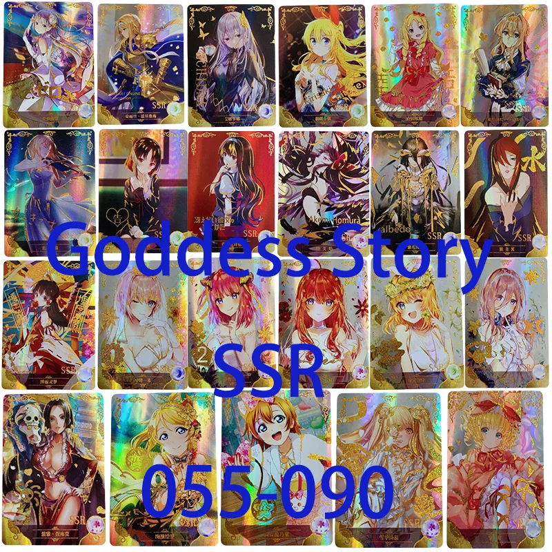 

New Anime Goddess Story Card SSR Card Sands Flash Card Single Card Toy Card Collection Card Game Card Children's Toys