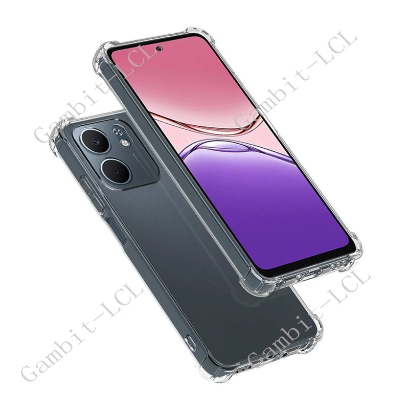 Premium Shockproof Anti-Falling Back Case - Soft TPU Protective Cover