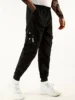 Leggings for men's trendy loose multi bag pants for casual work, leggings for men's fashion 2