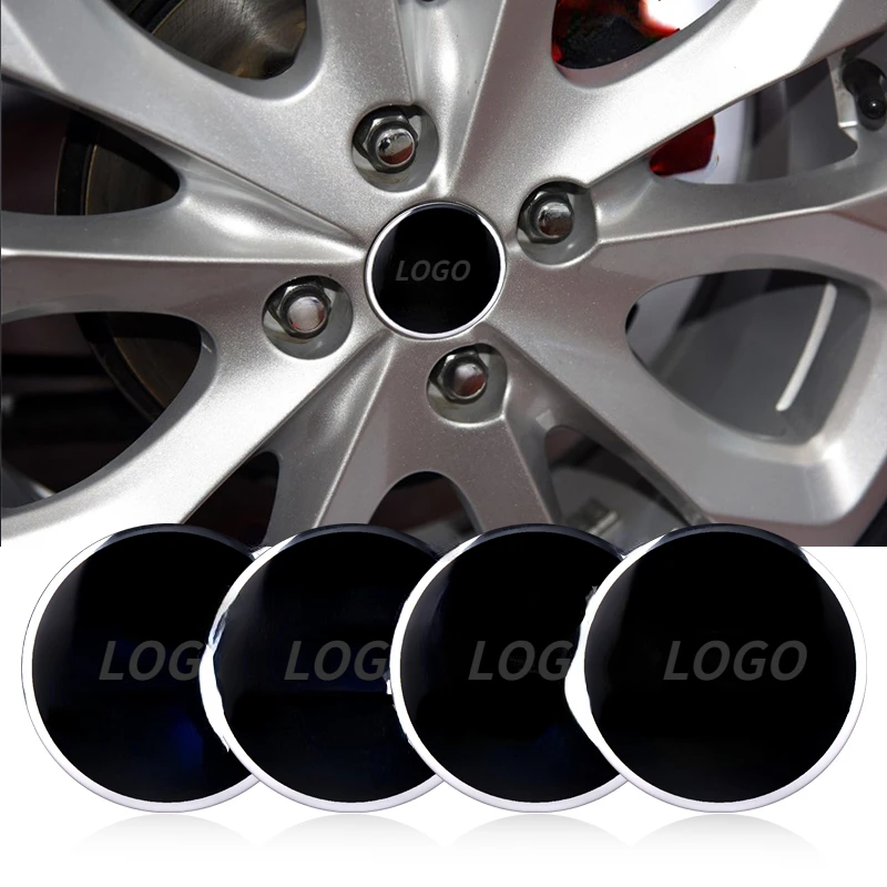 

4pcs Car Accessories 56mm Car Wheel Center Hub Cap Cover Sticker Rim Emblem Badge For Grand Vitara Baleno SX4 Swift Jimny