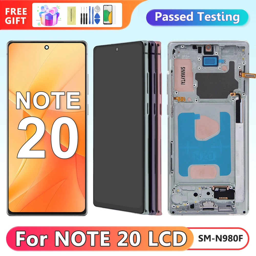 サムスンギャラクシー Note20 N980F N980F/DS ディスプレイデジタル