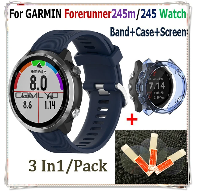 Garmin Forerunner 245 Silicone Bracelet  Garmin Forerunner 245 Watch  Bracelet - Smart Accessories - Aliexpress