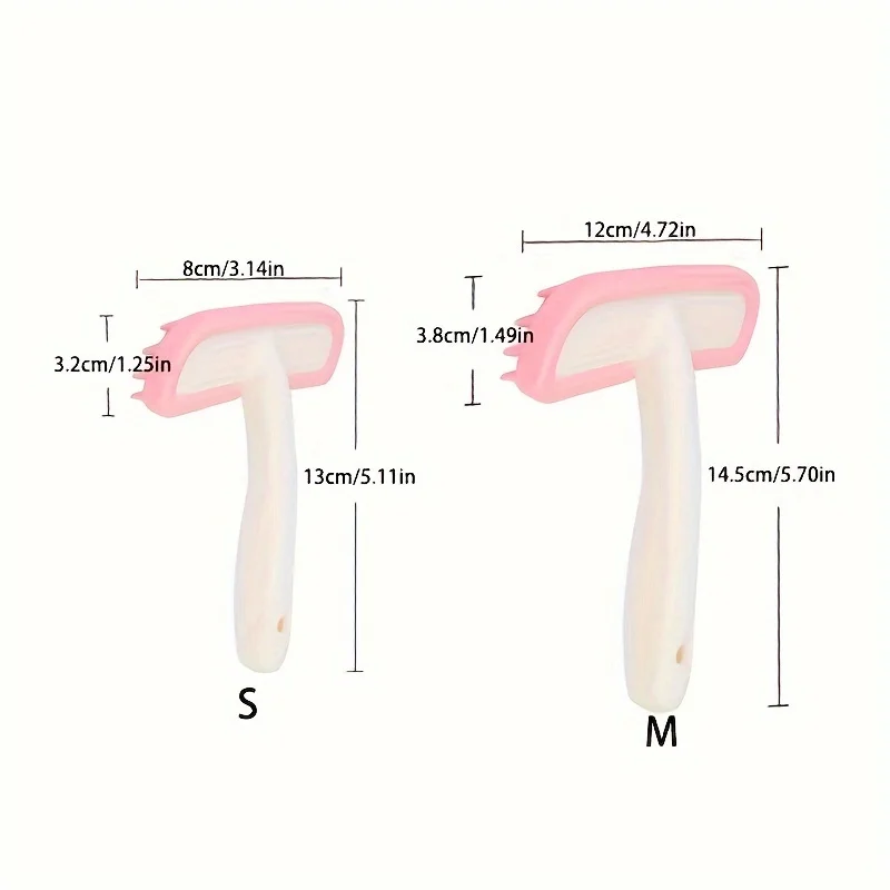 Silicone Small Pet Rabbit Comb Grooming Trimmer Fur Brush For Guinea Pig Chinchilla Cleaning Grooming Tool Accessoires Lapin - Image 4