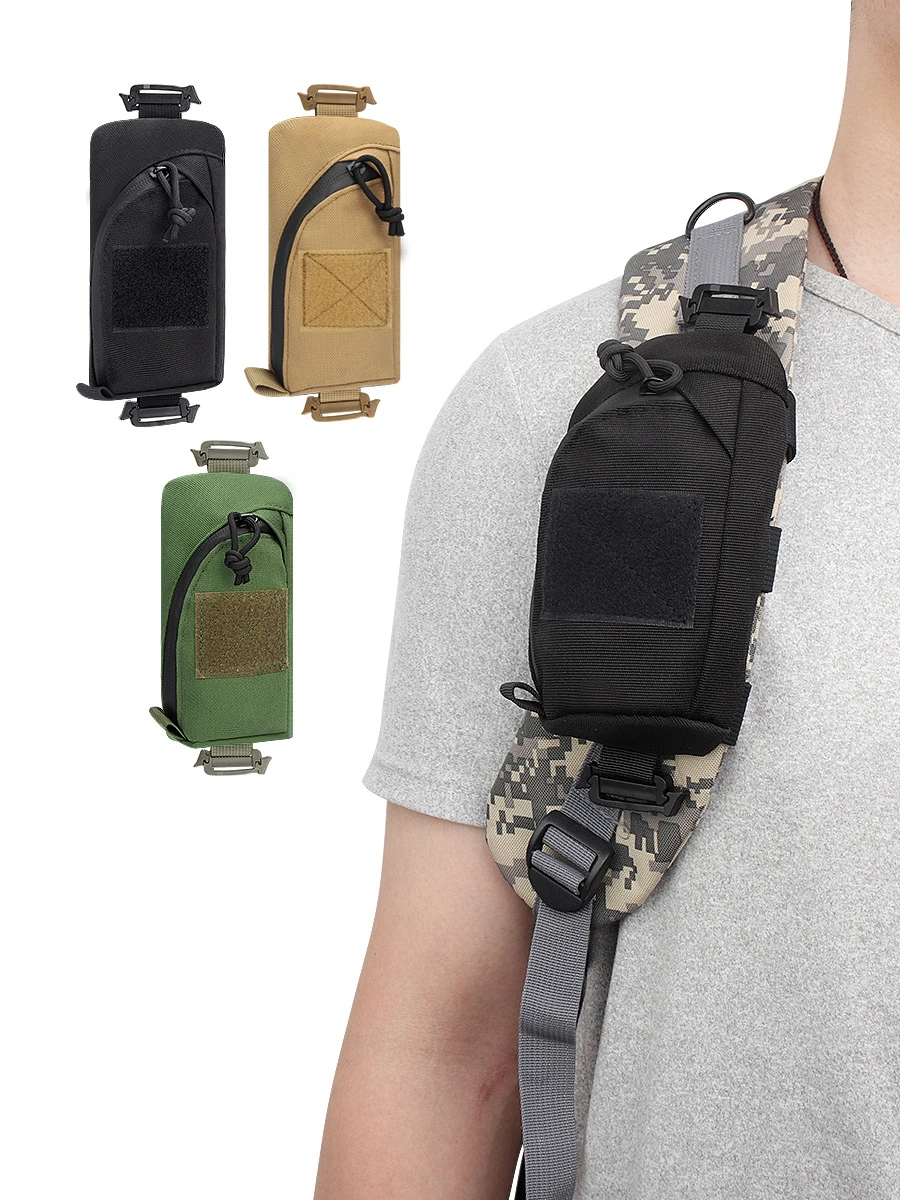 Tactical Shoulder Strap Bag Molle Storage Bag Mobile Phone Bag Portable