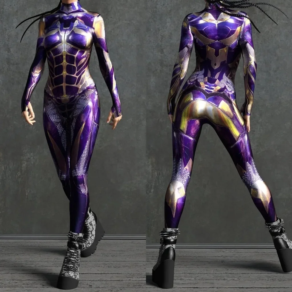 

Унисекс, кибер, унисекс, кибер-панк, 3d-цифровая печать, стиль Хэллоуин, женский и мужской костюм для косплея, карнавальный комбинезон
