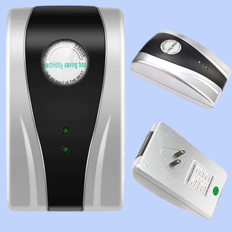 Power Electricity Gift Energy Factor Saver Box Device Home Office Intelligent Power Electricity Digital Eu Us Plug Saving Device