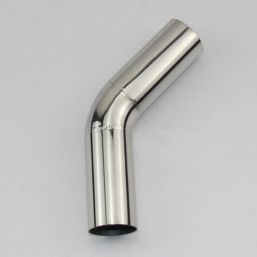 1PCS Car Exhaust Pipe Pipe Fitting Stainless Steel Pipe