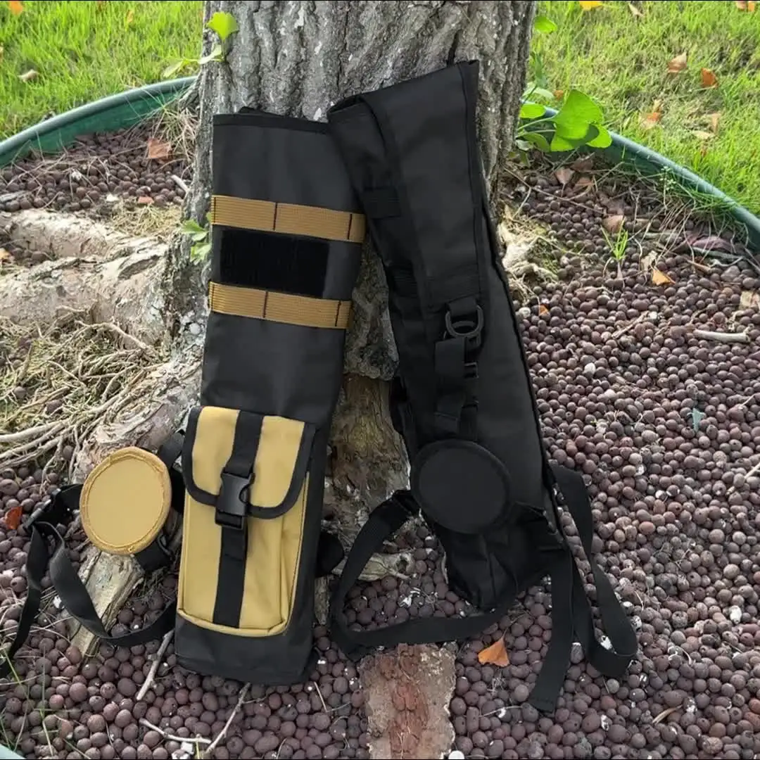 Carquois de tir à l'arc pour flèches, dos multifonction avec système Molle, support de flèche tactique, sac de tir à l'arc, accessoires et poches  18