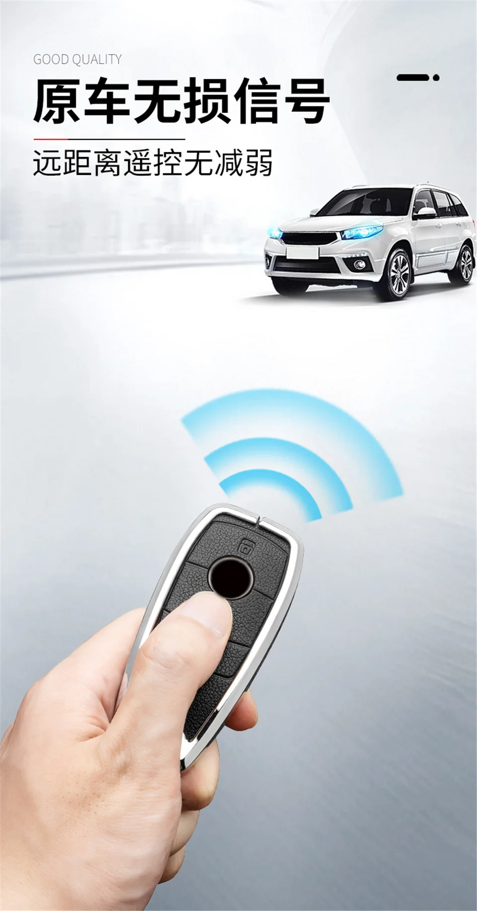 Portachiavi per auto portachiavi per Mercedes Benz classe S W223 2020 2021 accessori interni auto portachiavi conchiglia - S638a2ecf478e4322af9b217230ebd3b7J