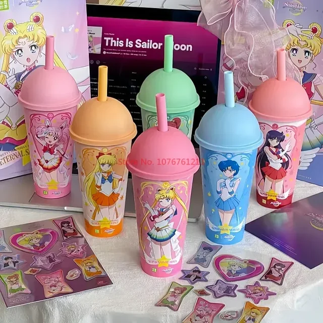 Nouvelle Tasse Superbe à Changement de Couleur Co-marquée Beauty Girl Warrior – Cadeau Surprise Idéal pour Petite Amie et Enfants 1