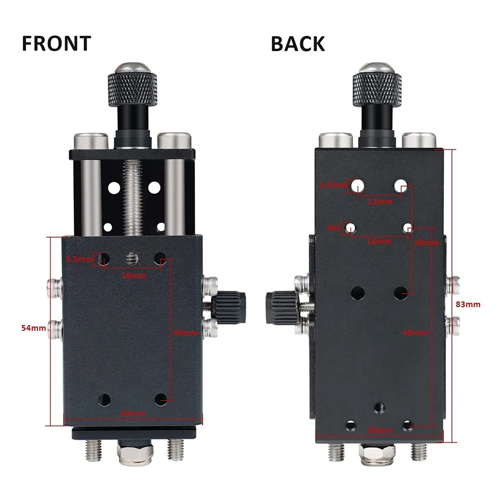 Z Axis Height Adjuster, Z Axis Lift Focus Control Set for TTS 25 TTS 55 TT-5.5S Engraver, Module Lifting 3