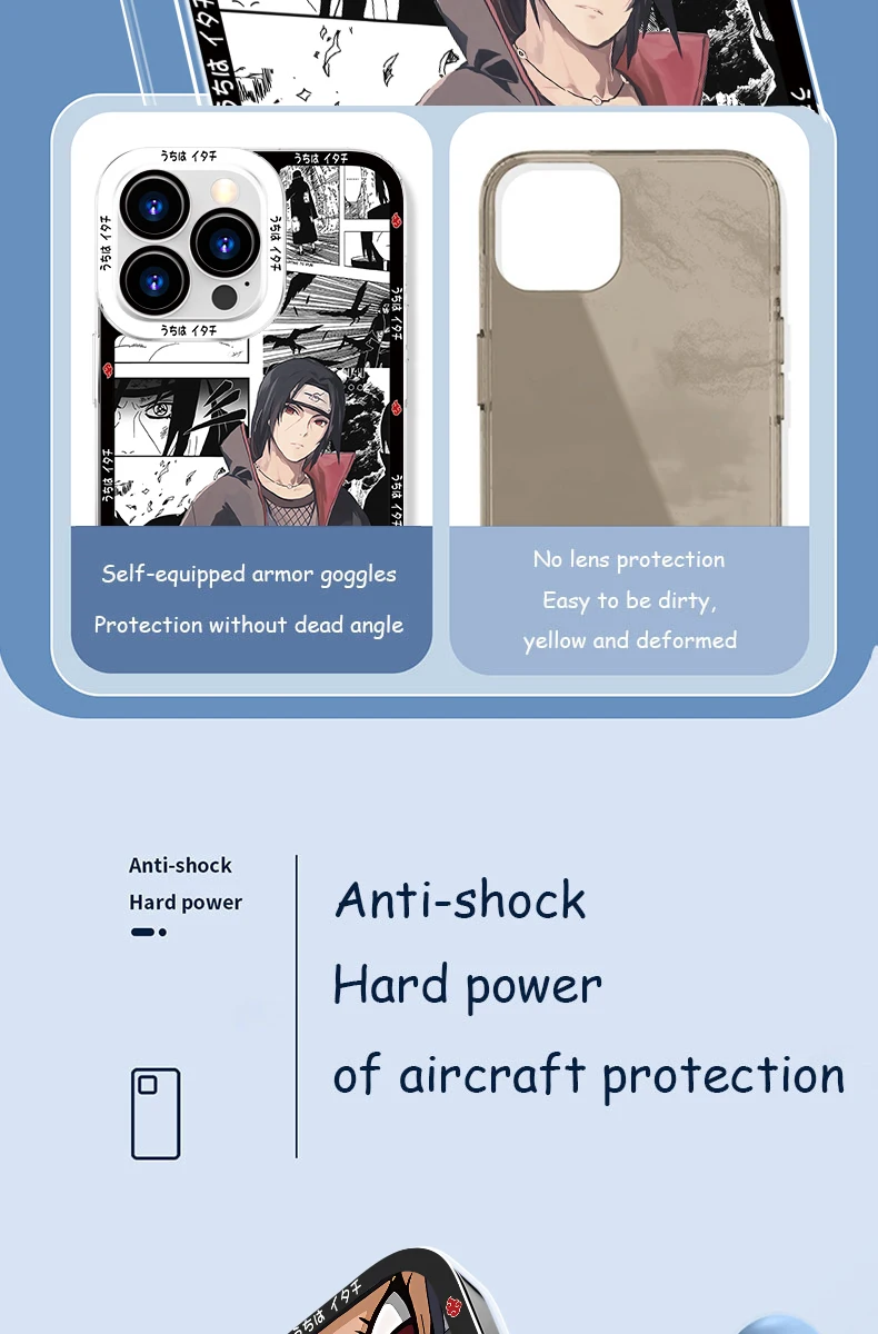 IPhone TongTrade Naruto Akatsuki Clan Nuvem Símbolo Impresso Capa Para 11  Pro 8 7 6s 5s 6p 5p X XS Max Samsung M40 Huawei P30 Caso Pro Personalizado  De $8,76