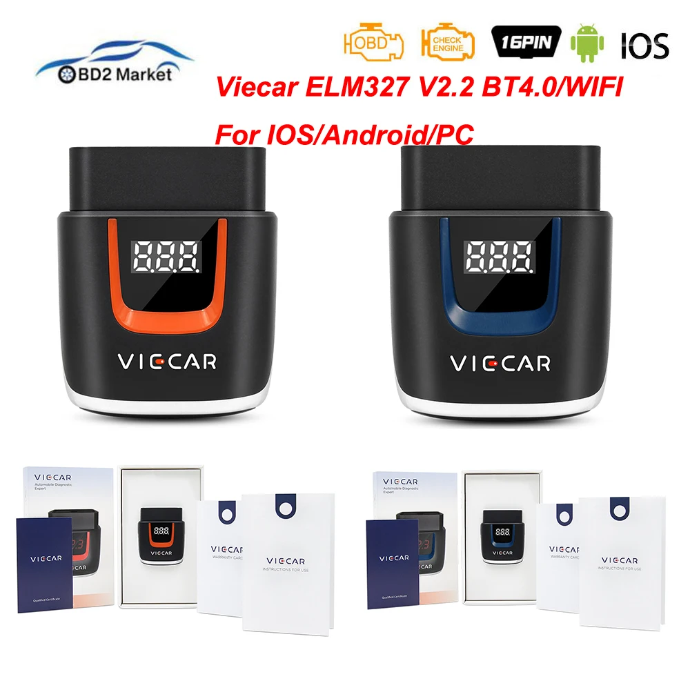 Prezzo Di Fabbrica Lettore Di Codici Motore ELM 327 OBD2 Scanner Universale Per Auto Bluetooth 4.0 Elm327 BLE Diagnostica Auto Obd2