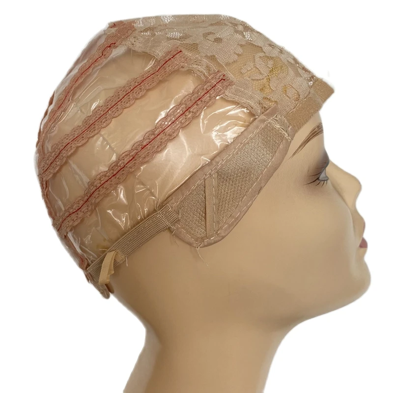 Wig Caps 4 color 5PCS Stretch Plastic Weaving Cap for Making Wigs