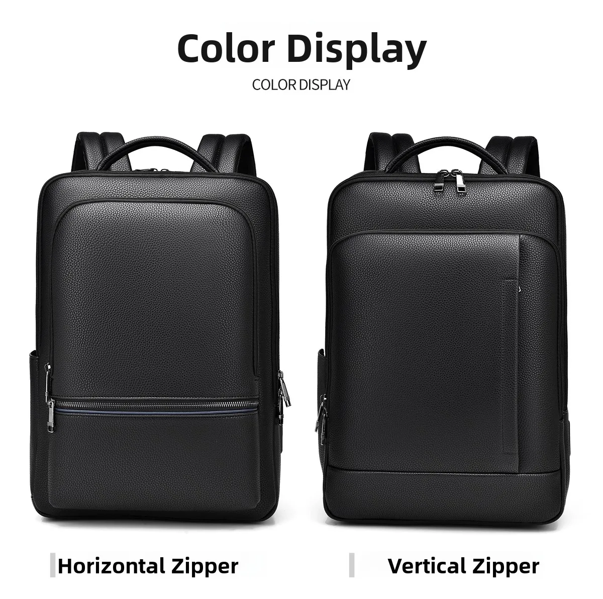 Large Capaci Leather Bapa for Busin Travel Men's Double oulder Bag with Cuter Carent Casual Simple Sle - S638ade61d83c4e77935a3da9b8e7f38cz 