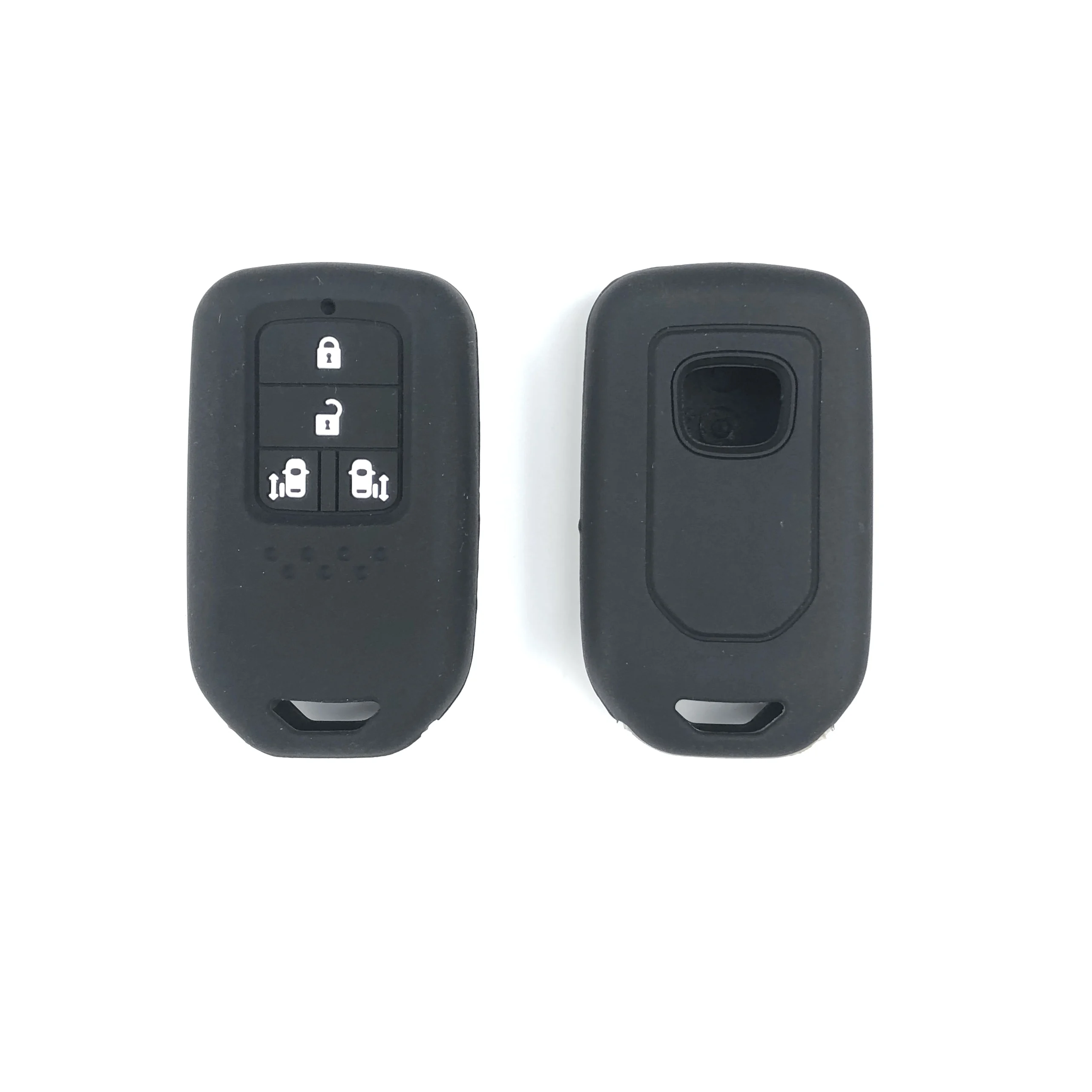 Key Case Cover Key Case Flip Key Fob Shell Car Key Shell Remote Control Case Cover Car Key Fob For HONDA STEPWGN Odyssey Freed Elysion MPV 4 button Remote protect shell silicone rubber cover case