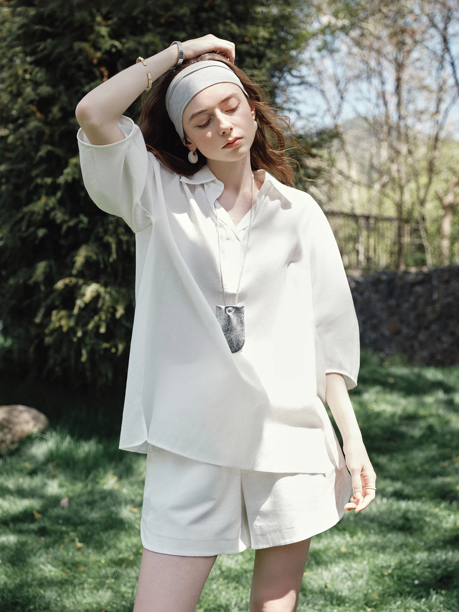 【2plan】23SS★ [MADE] 1+1 Summer Everyday Linen Over Tshirt 2plan】23SS☆ [MADE] 1+1 Summer Everyday Linen Over Tshirt