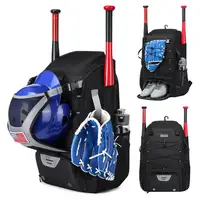 Baseball Softball Bag Backpack with Shoes Compartment Lightweight Softball Bat Bag For Boys Adults With Fence Hook Hold 1