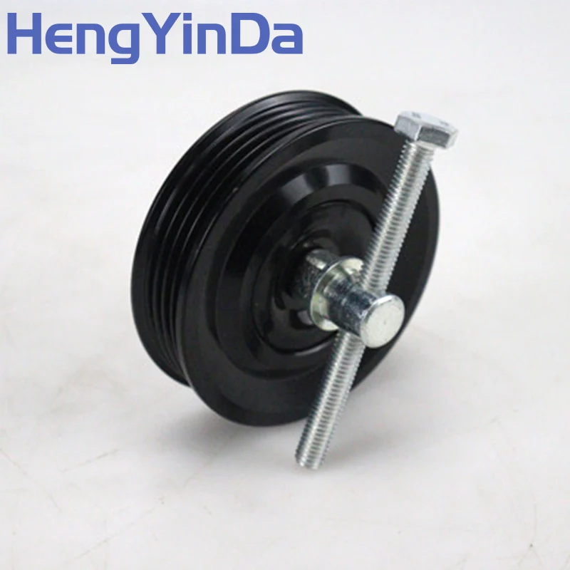For Doosan Daewoo 150 220 215 225 258 300-7-9 Excavator Air conditioning belt tensioner Excavator Accessories
