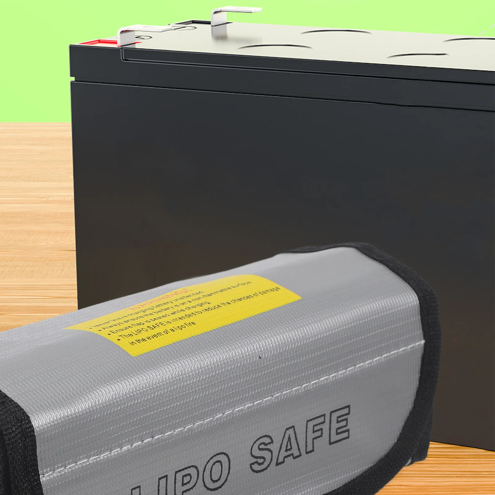 리포 방화 보호 가방 고온 방지 충전식 보관 파우치 안전 리포 가방 방화