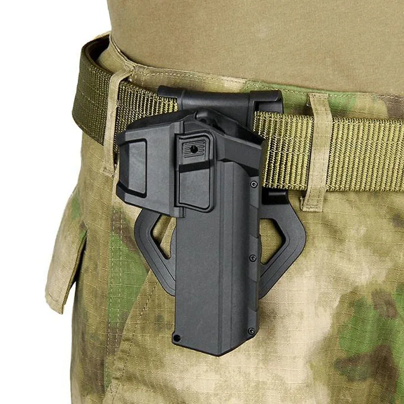 

Тактический Подвижный чехол для пистолета Glock G17 G18 с X300 фонариком, лазерным креплением
