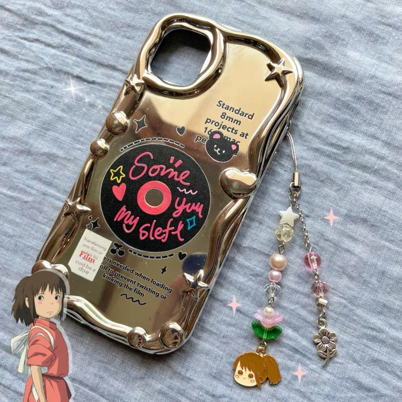 Chihiro & Haku Beaded Couple's Phone Charm