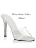 12cm high heel shoes modeling performance, bikini competition shoes, rhinestone soles stripper  fetish sandals evening 5 inches 2