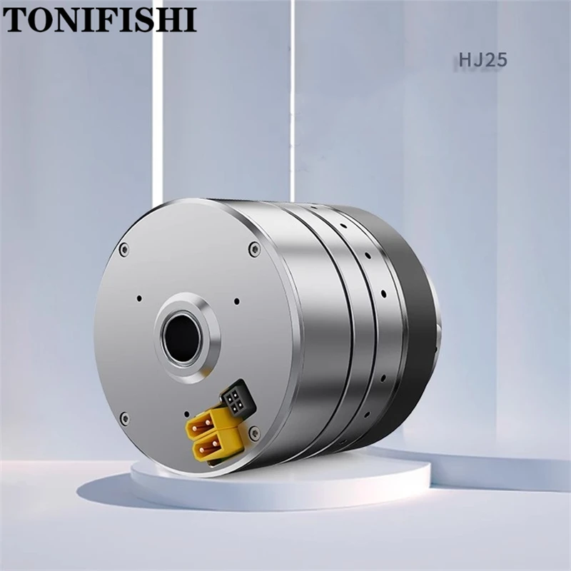 HJ25 로봇 조인트 듀얼 엔코더 중간 구멍 18mm 협동 조인트 모듈 CANopen EtherCAT
