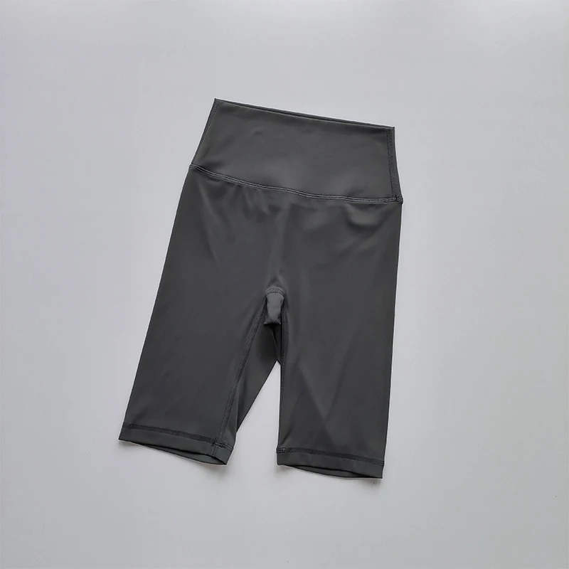 thumbnail image 1 of Gaoshi-pantalones cortos deportivos de cintura alta para mujer, Capris de secado rápido para correr, Fitness, Verano, 1 of 6