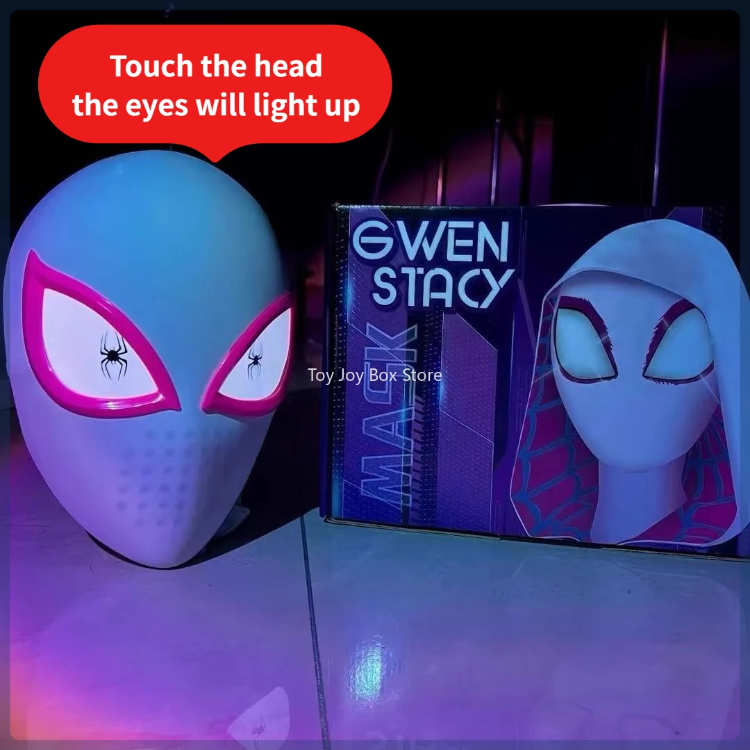 Spider Man Mask New Spider-man:no Way Home Spider Man Mask Luxury Helmet Rechargeable Remote Eyes Movable Mask Cosplay Decoration Gift Toys