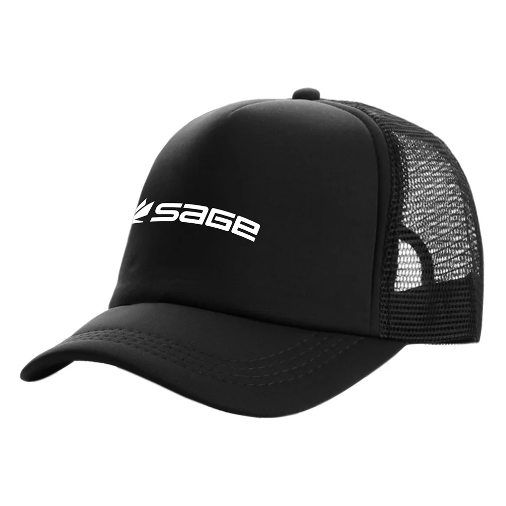 Fly Fish Fishinger Sage Trucker Cap Men Hat Baseball Cap