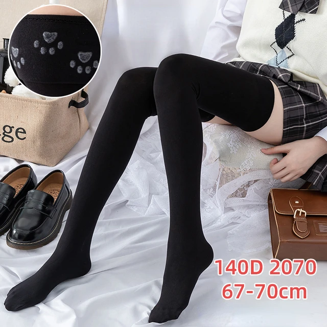 Black Thigh High Socks Extra Long Sexy Christmas Show Girl Cosplay  Stockings Knee High Socks Women Plus Size Medias Mujer - AliExpress