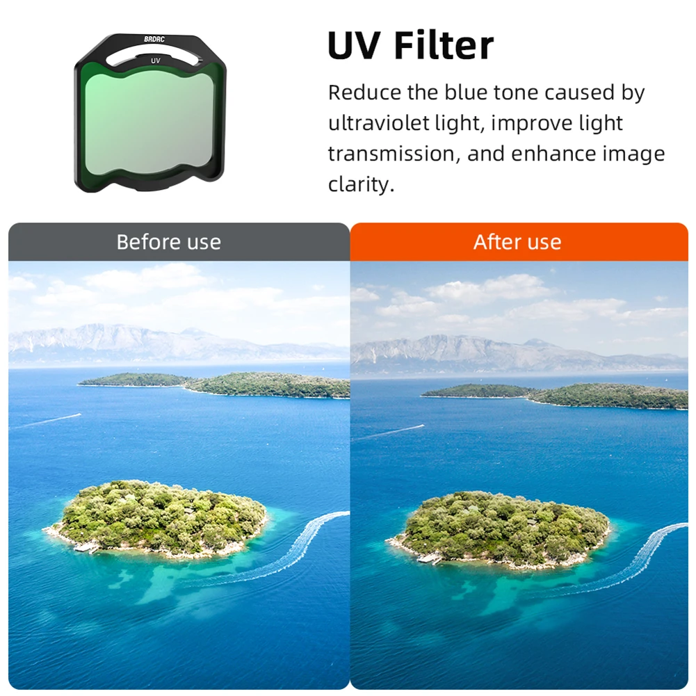 Set Filtri BETAFPV ND Per Fotocamera Filtro Unità Aria DJI O3 - Foto 5