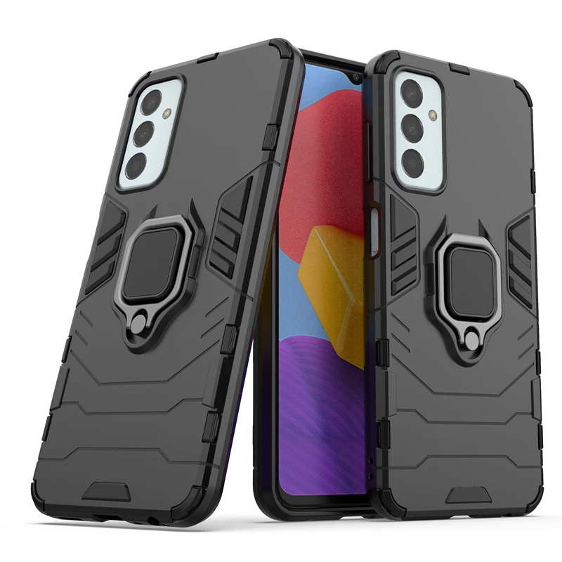 Per Cover Samsung Galaxy M13 Per Samsung M13 Capas Antiurto Back Stand Armor Custodia Con Anello Magnetico Per Samsung M13 Fundas