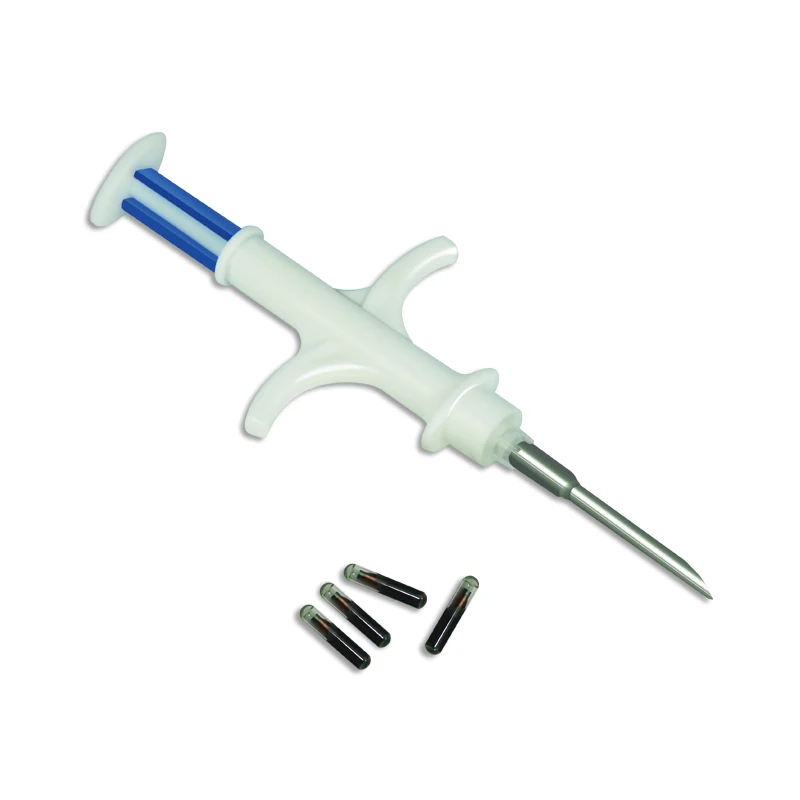 30pcs 2.12x12/1.4x8/1.25x7mm Animal Syringe Pet Microchip Bioglass