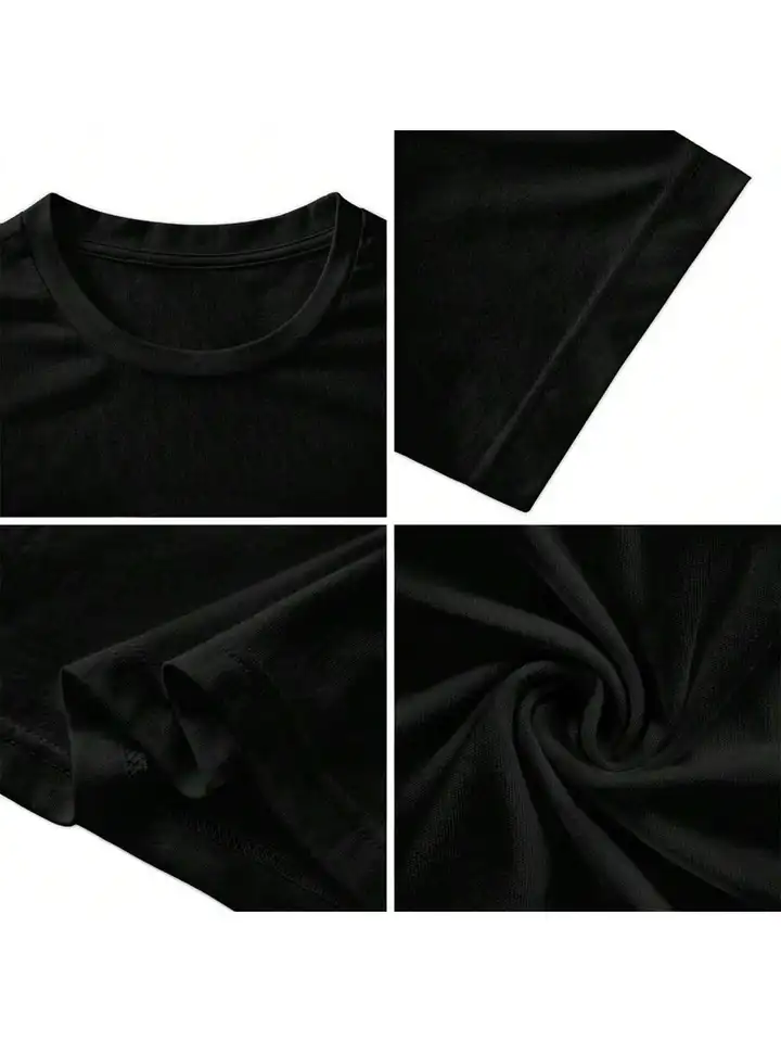 Bride EST 2025 Casual Black T-Shirt with Bow