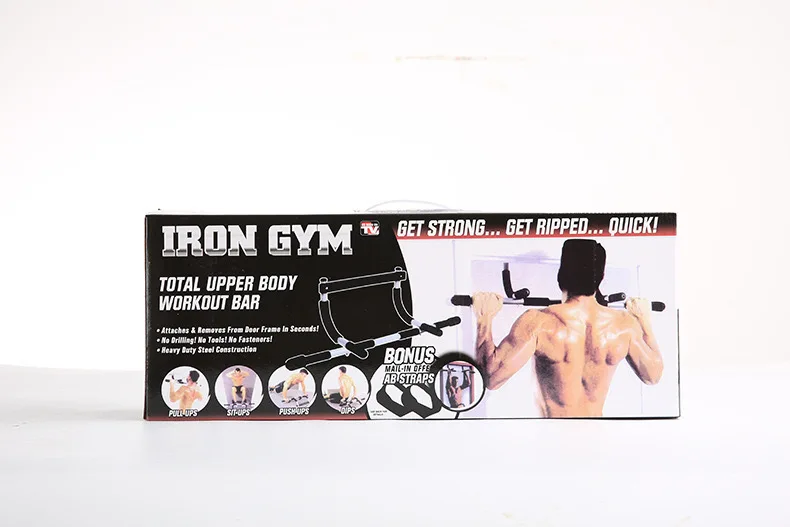 Adjustable Indoor Horizontal Bar Frame Multi-functional Doorway Pull up Bar Door Chin up for Gym Home Fitness