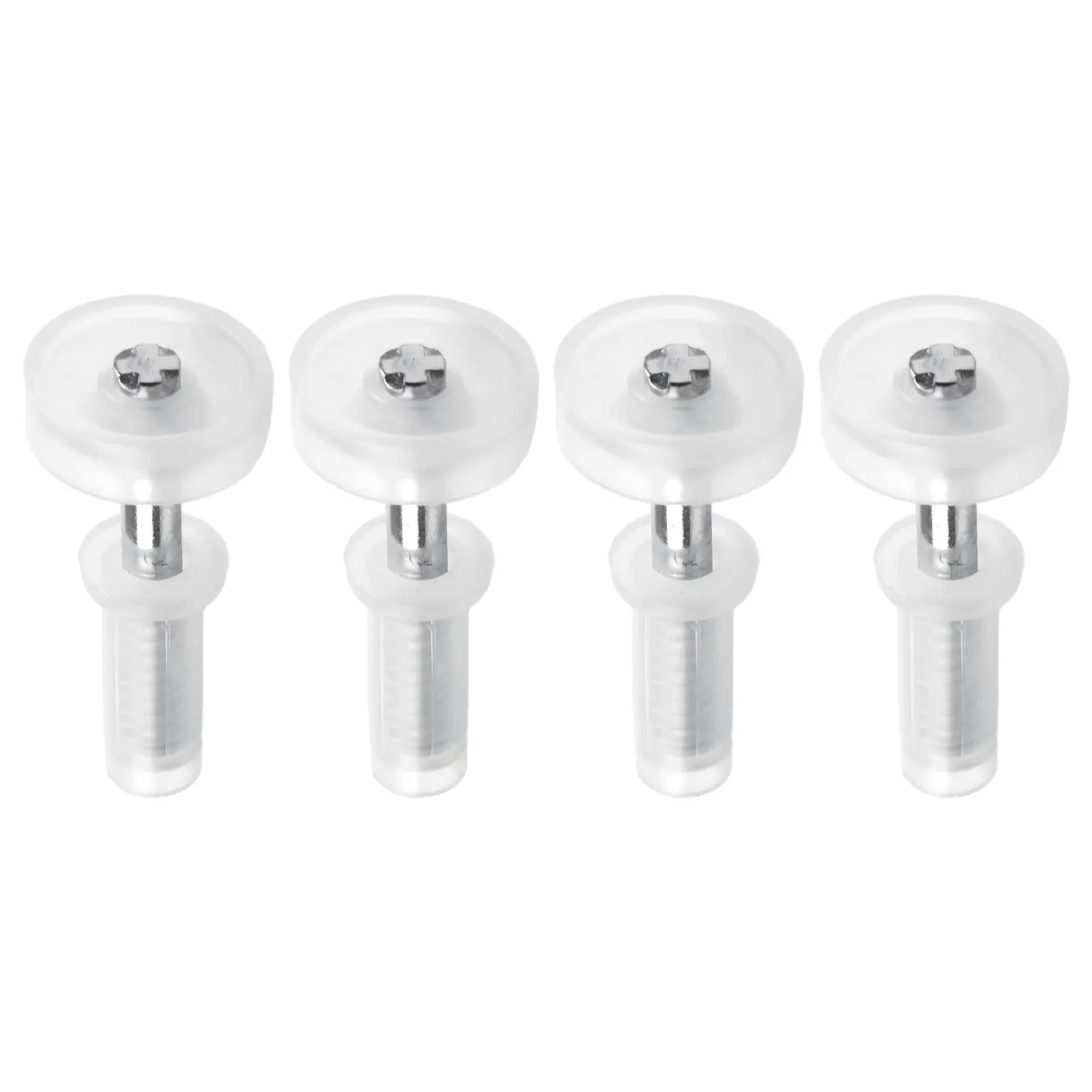 Description Picture 6 of item4pcs Spring-Loaded Bi-Fold Door Top Roller Guide Wheel Pivots Bi-Fold Door Repair Kit DIY Door Hardware