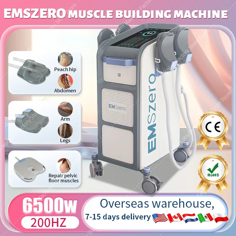 

EMSzero Slimming Sculpt Muscle Stimulator Shaping Hip Reduced Fat Machine HI-EMT 6500W New