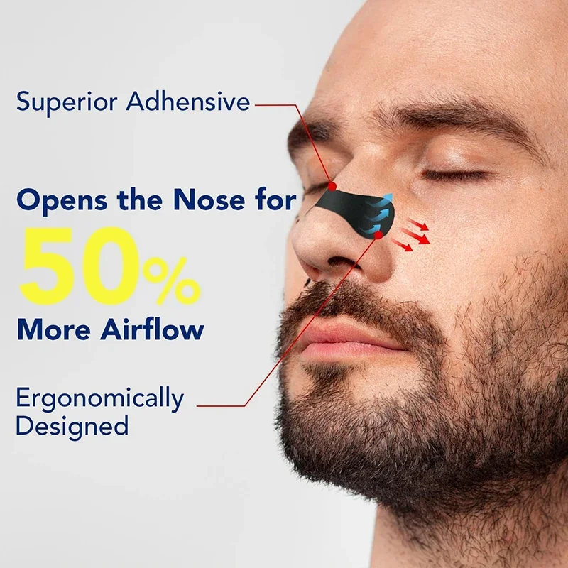 62/310Pcs Breathing Nose Strips, Nasal Strips for Sleeping, Exercise Air Intake and Improve Sleep Strong Anti Snoring Nose Strip