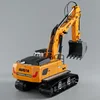 Huina New Product 1599 24-channel Ultra-wide Alloy Engineering Vehicle Remote Control Electric 1:14 Excavator Outdoor Toy Gift 3