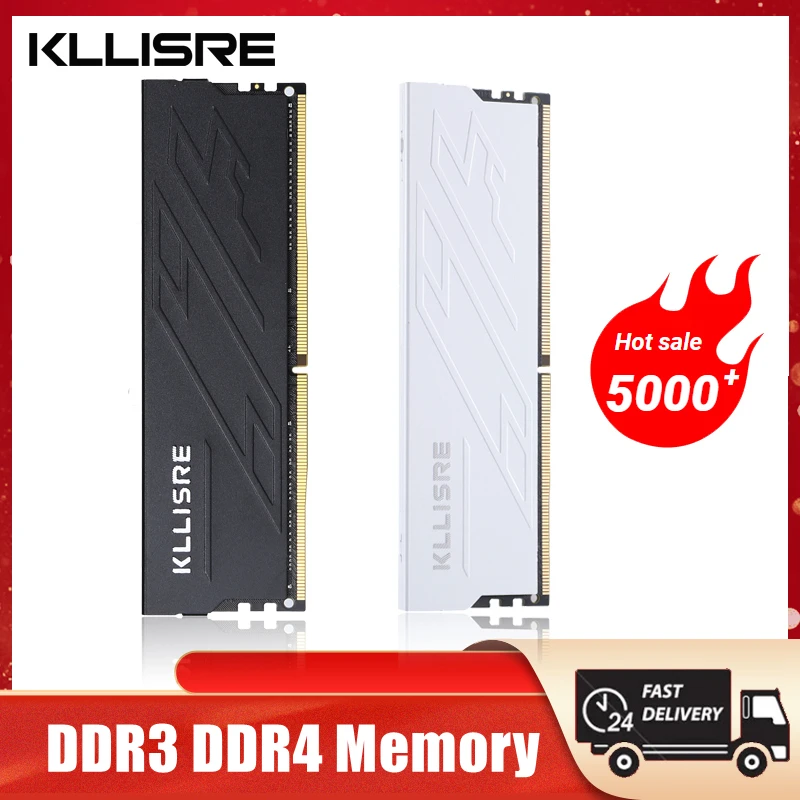 KLLISRE-Barrette de RAM DDR3/DDR4 4 Go, 8 Go ou 16 Go, module de mémoire  vive pour ordinateur de bureau, fréquence 1600 MHz, 1866 MHz, 2400 MHz,  2666 MHz, 3200 MHz, format Dimm, non ECC - AliExpress