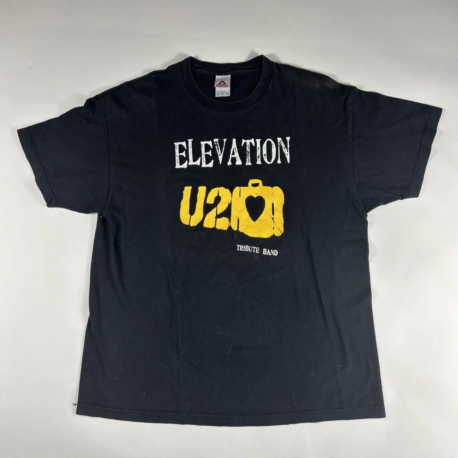 Camicia Vintage Elevation U2 Tribute Band Taglia Xl
