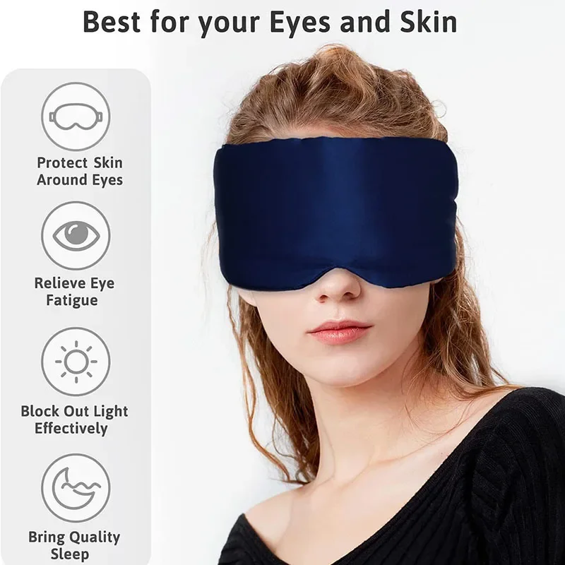 Luxurious Silk Sleep Mask - Ultra-Soft Eye Cover