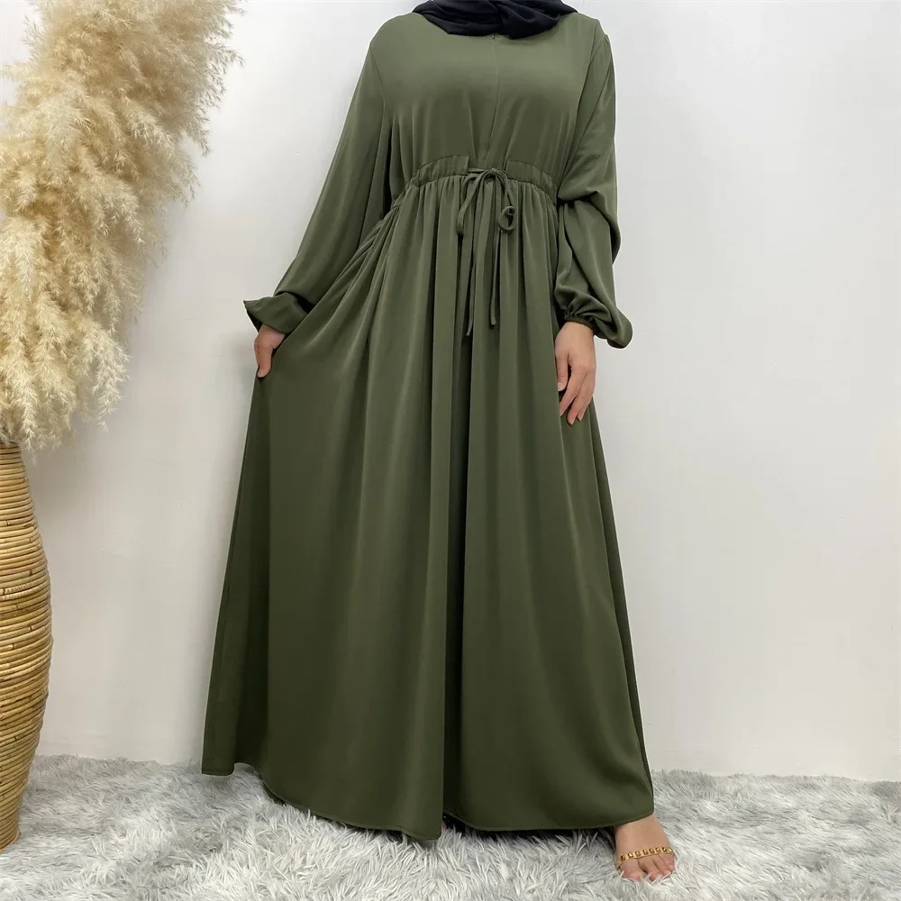 Ramadan Abaya Hijab Zipper Islamic Dress Turkey Kaftan Clothing Muslim Abayas for Women Dubai Modest Caftan Robe Femme Musulmane