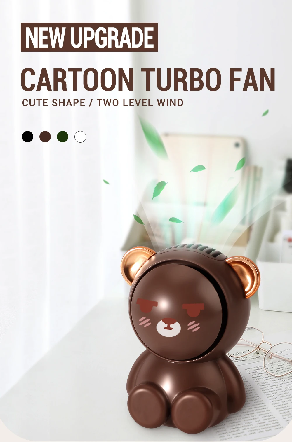 Portable Neck Fan USB Rechargeable