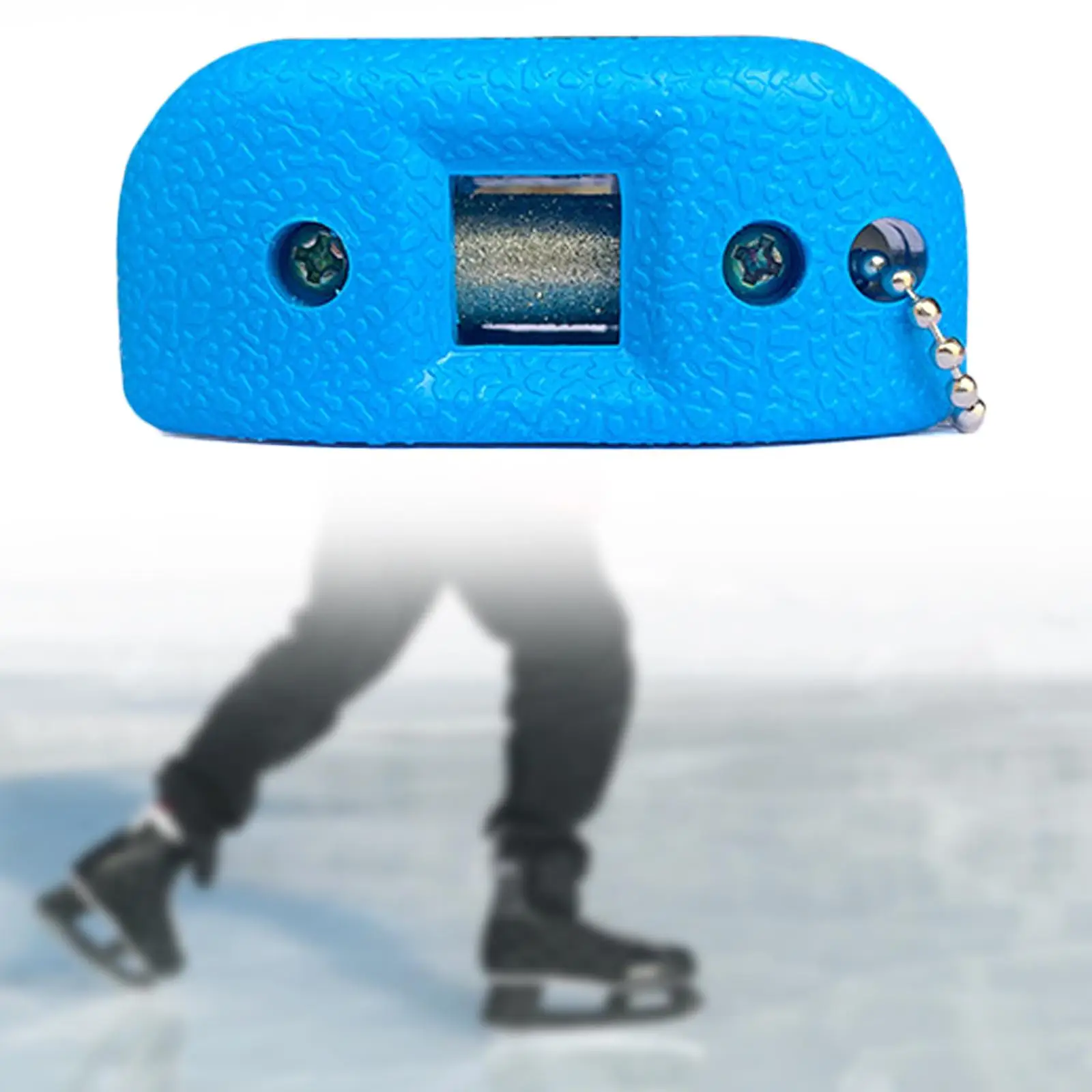 Handheld Ice Skate Blade Sharpener Sharpening Stone Tool Adjustable Portable Wear Resistance Hockey Figure Skating Grindstone inline skate accessories