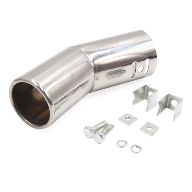 Exhaust Tip Stainless Steel Tail Throat for Automotive Car Motorcycle