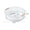 360 Degree Rotating Plastic Storage Tray Cosmetic Storage Box Brush Holder Cosmet Luxury Makeup Organiser Lipsticks Container 5